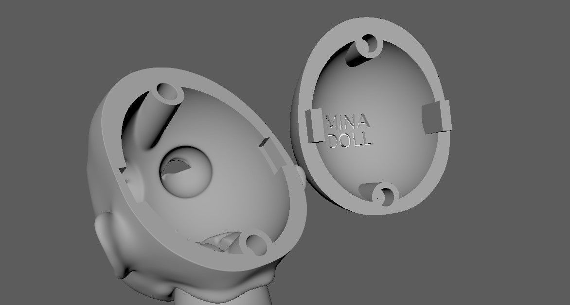 BJD doll boy Cullen ball joint doll 3D print model_22