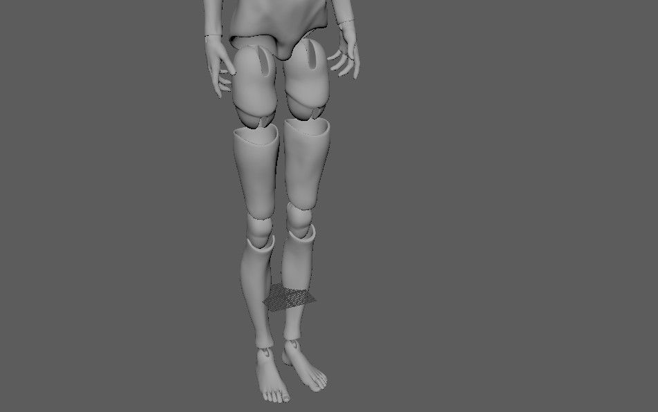 BJD doll boy Cullen ball joint doll 3D print model_24