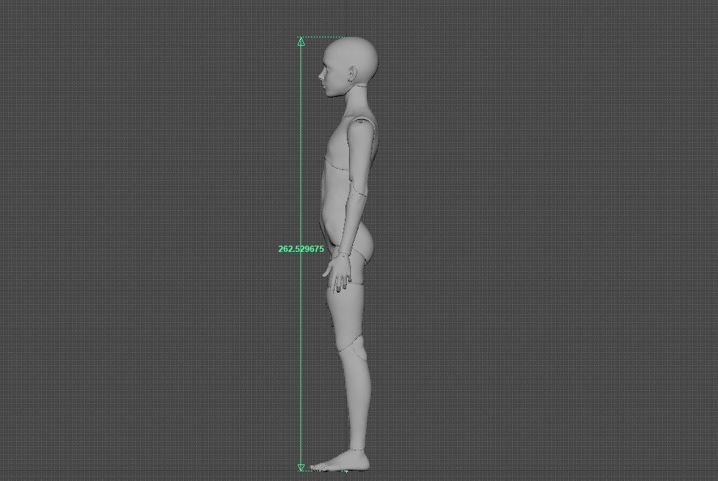 BJD doll boy Cullen ball joint doll 3D print model_17