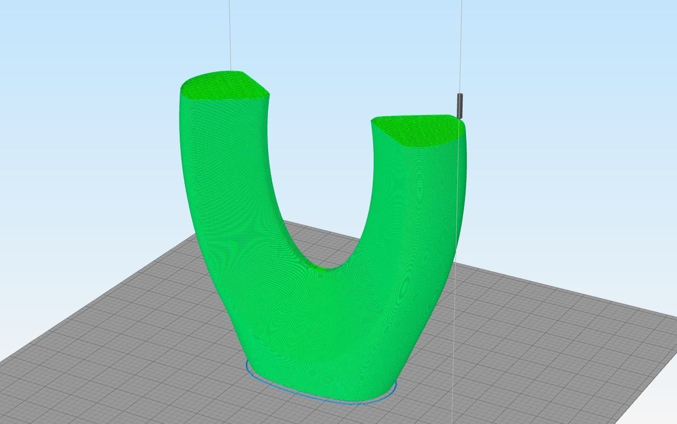 Hollow Decorative Flower Vases 3D print model_2