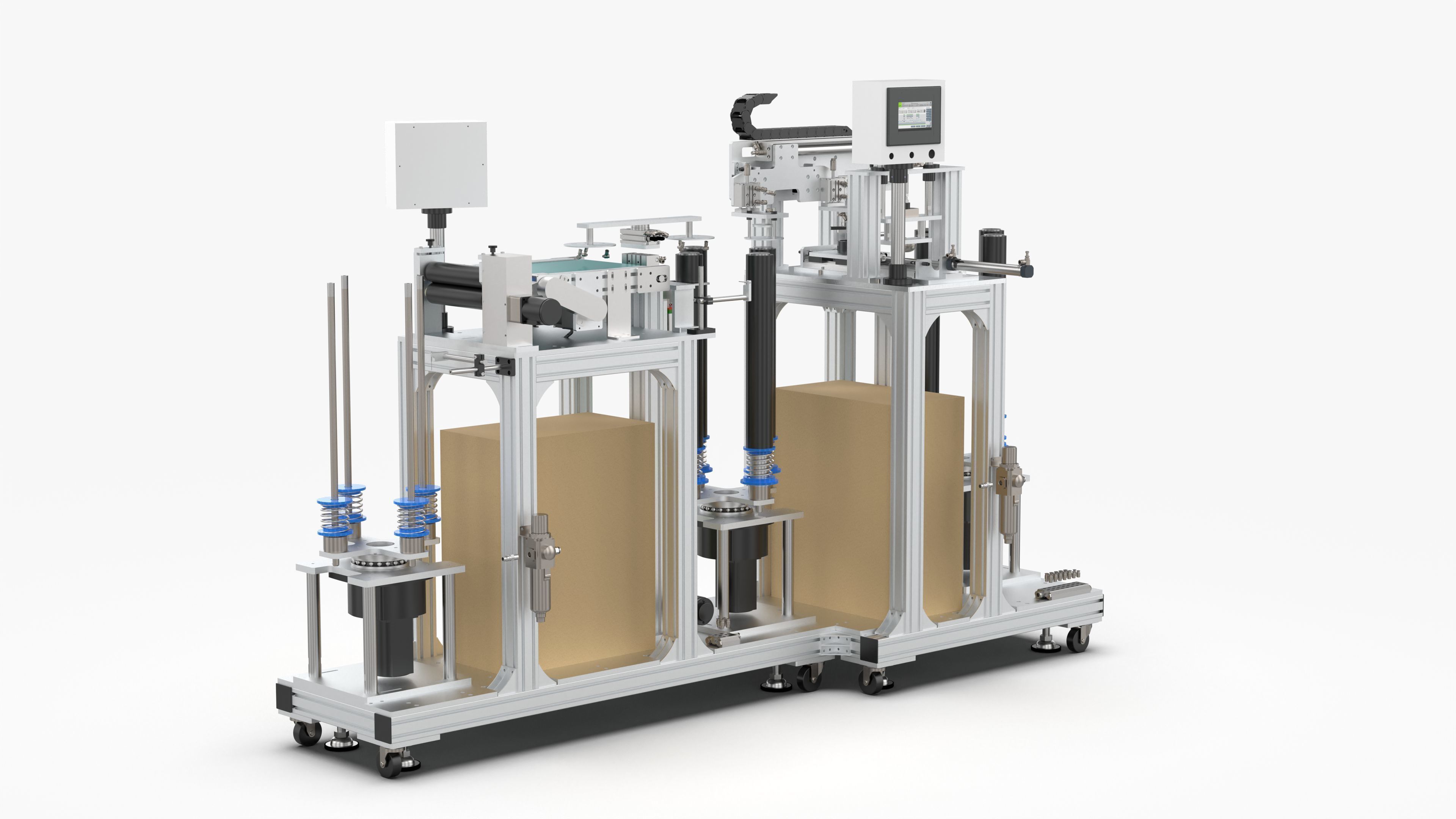 Automatic Sealing Machine 3D model_3