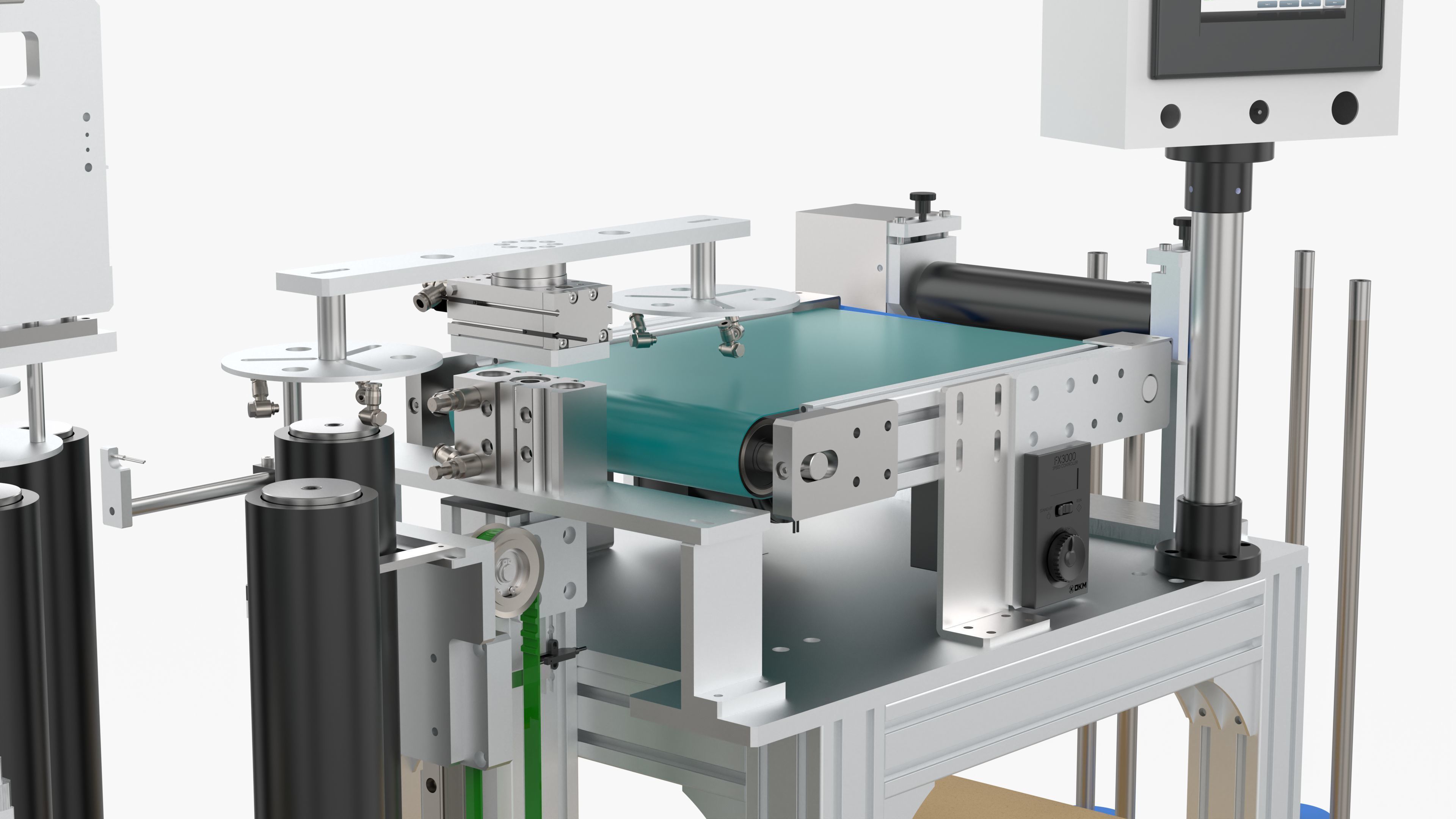 Automatic Sealing Machine 3D model_11