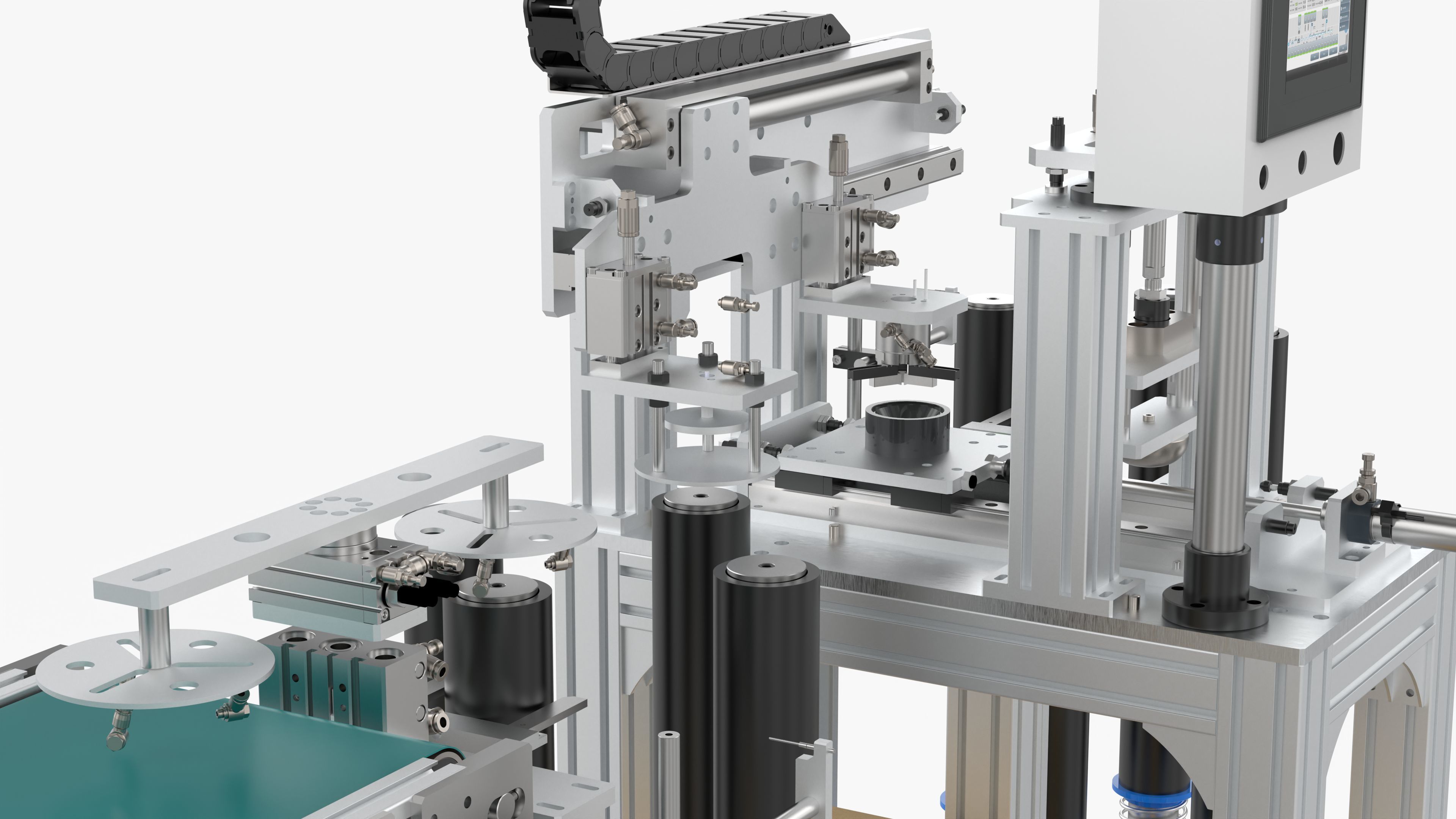 Automatic Sealing Machine 3D model_14