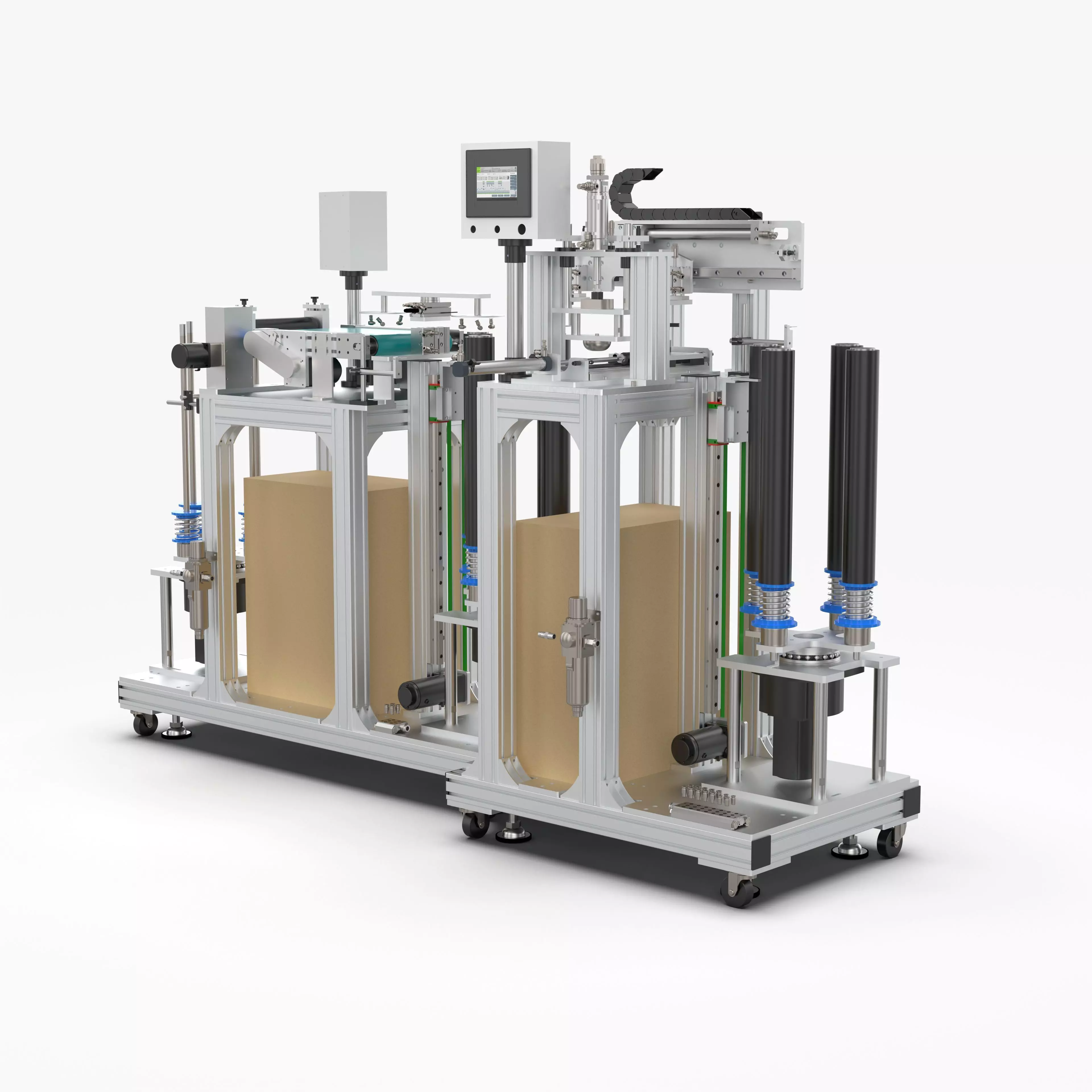 Automatic Sealing Machine 3D model_0