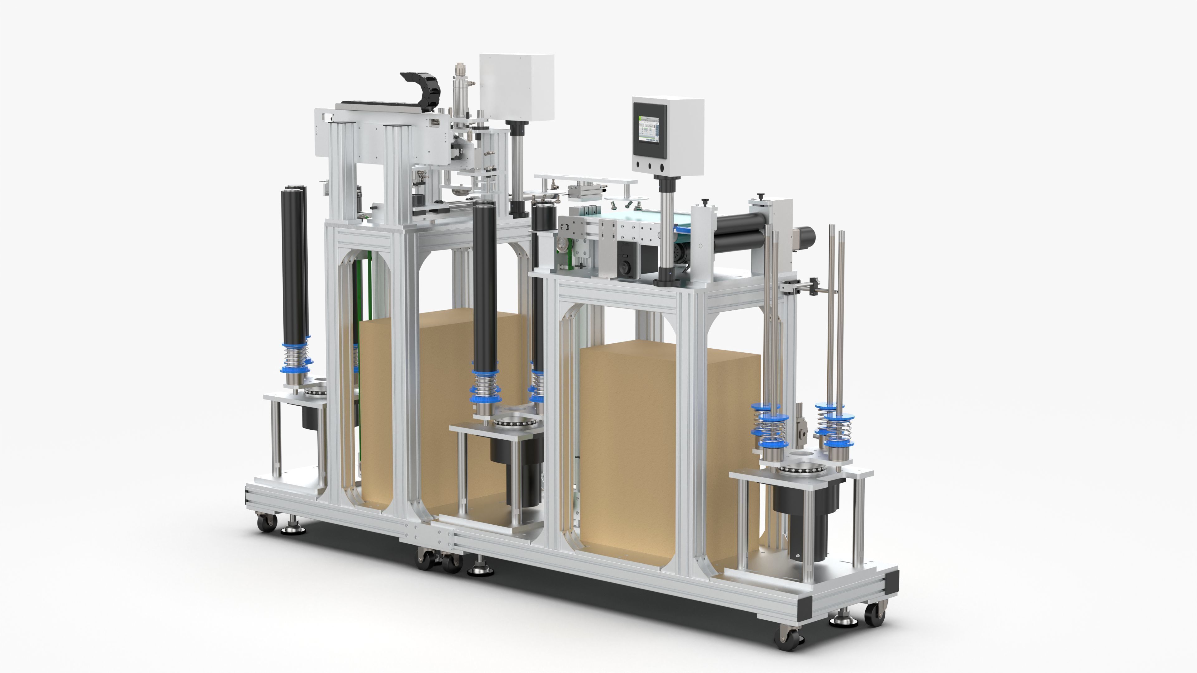 Automatic Sealing Machine 3D model_1
