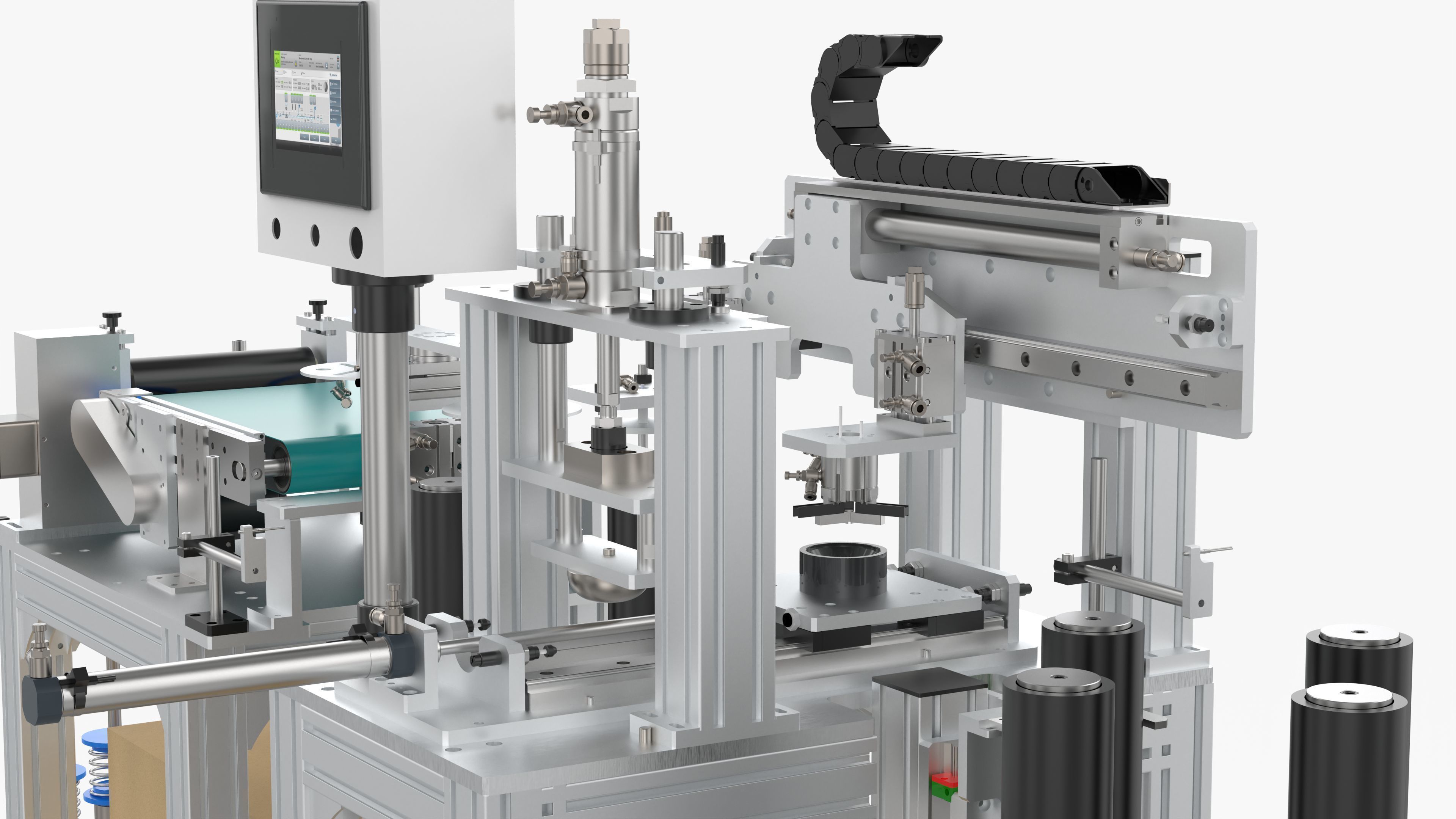Automatic Sealing Machine 3D model_13