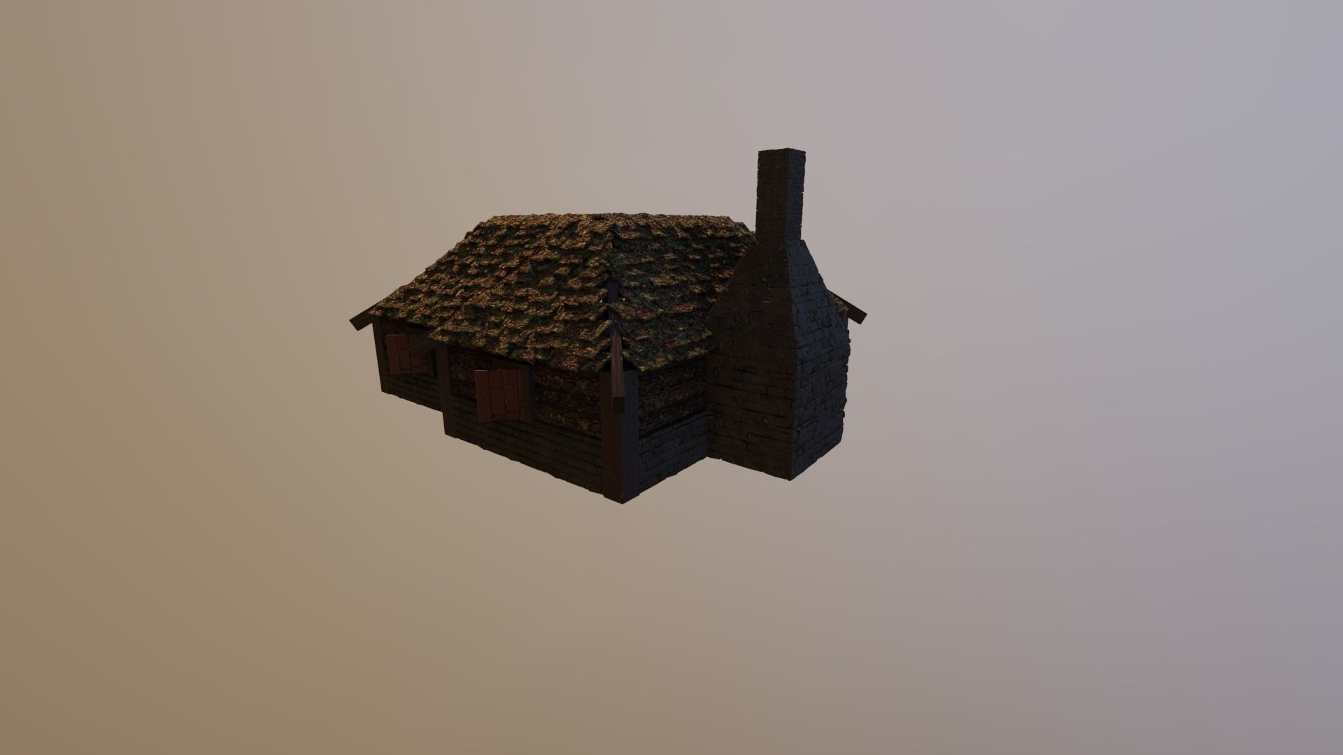 MEDIEVAL HOUSES - LEVEL 1 BUNDLE by RogueFilmProductions 3D Model Collection_6