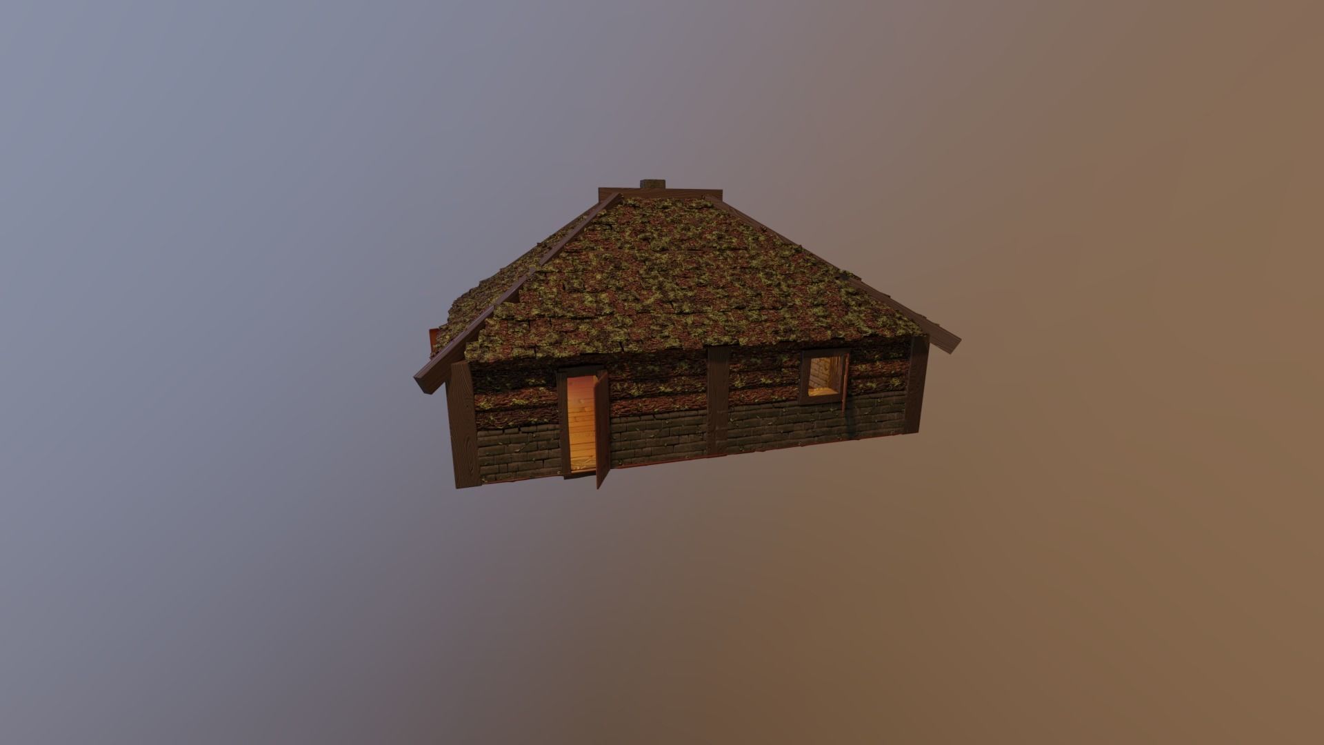 MEDIEVAL HOUSES - LEVEL 1 BUNDLE by RogueFilmProductions 3D Model Collection_33