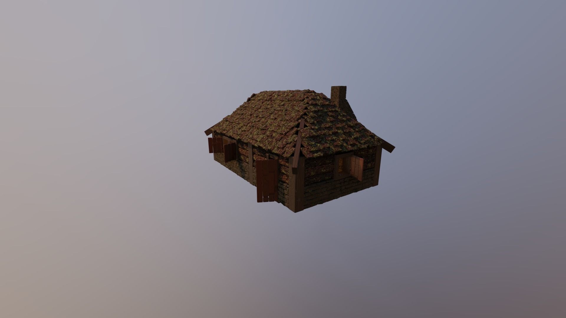 MEDIEVAL HOUSES - LEVEL 1 BUNDLE by RogueFilmProductions 3D Model Collection_14