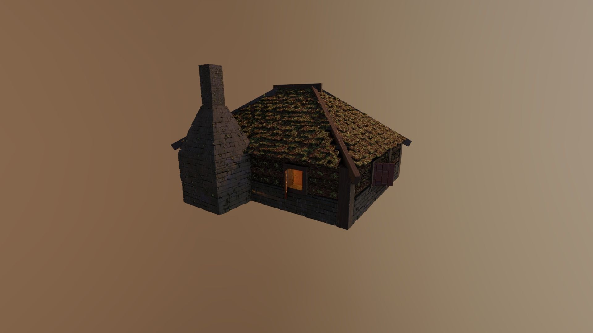 MEDIEVAL HOUSES - LEVEL 1 BUNDLE by RogueFilmProductions 3D Model Collection_39