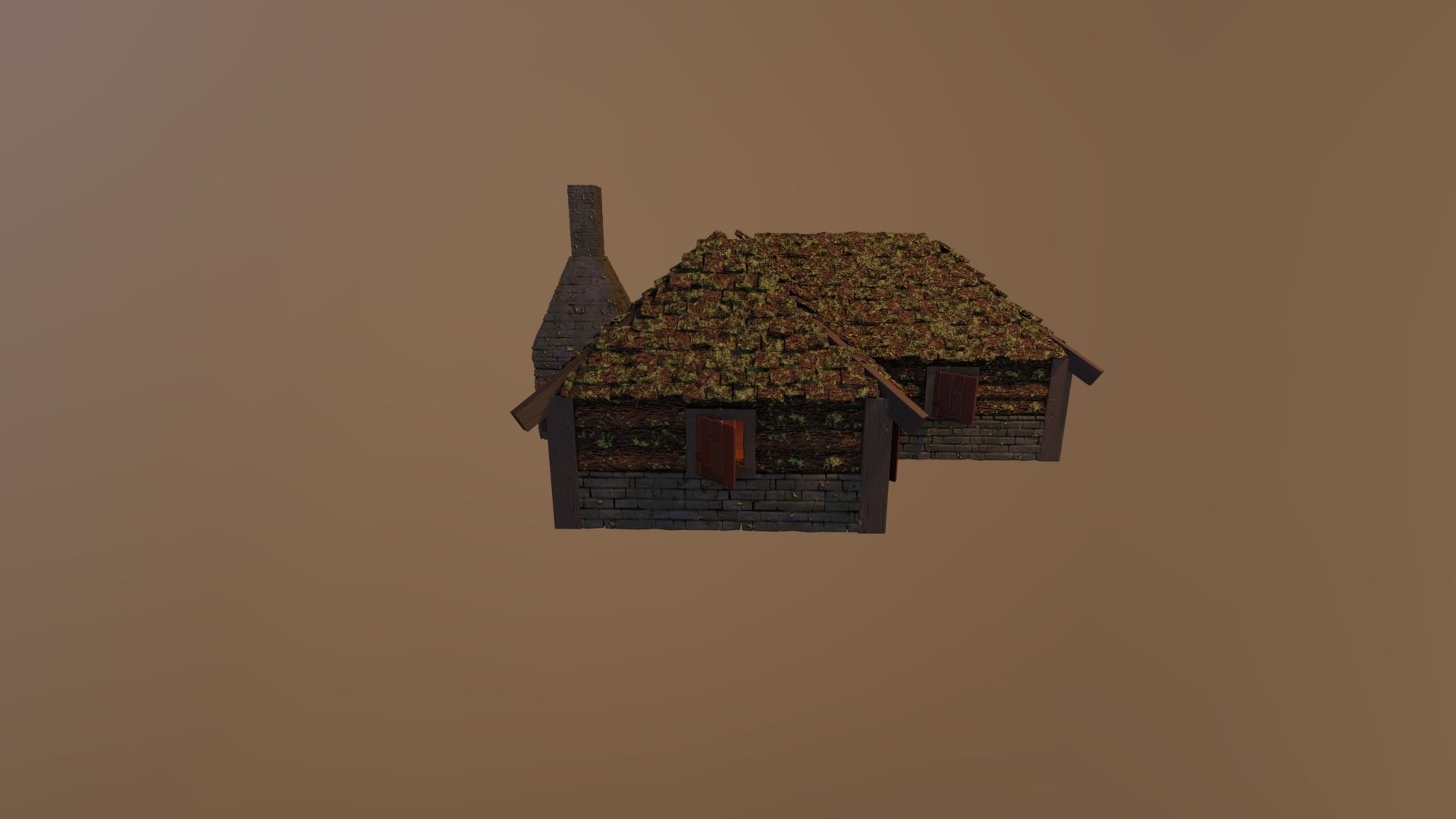 MEDIEVAL HOUSES - LEVEL 1 BUNDLE by RogueFilmProductions 3D Model Collection_9
