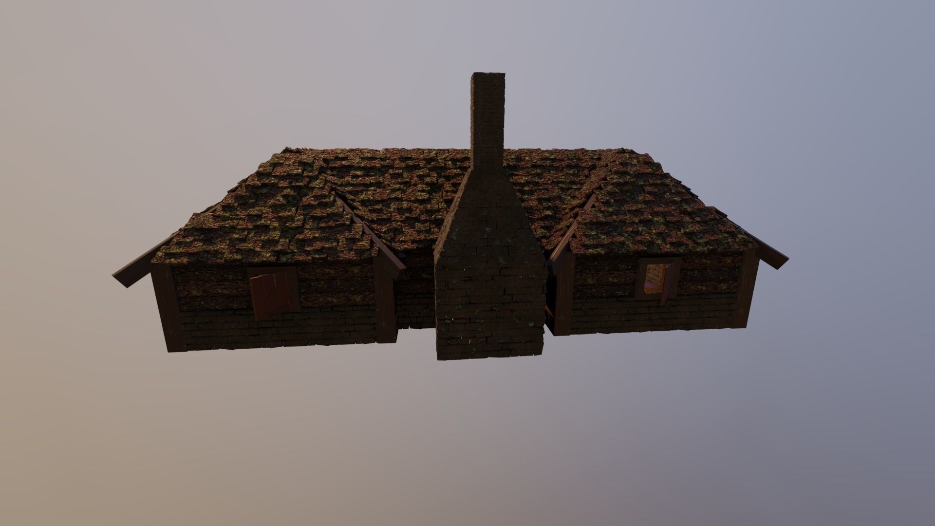 MEDIEVAL HOUSES - LEVEL 1 BUNDLE by RogueFilmProductions 3D Model Collection_25