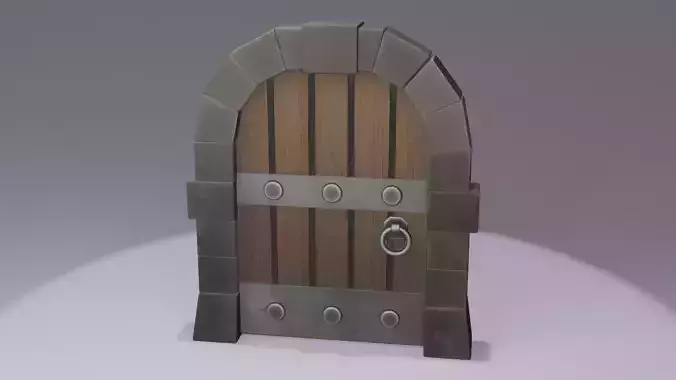 Medieval Door - Stylized