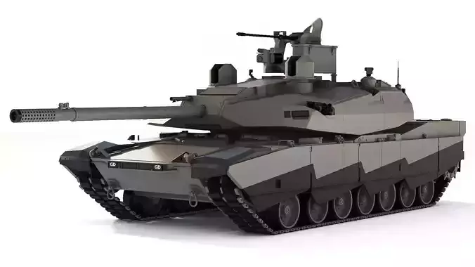 Tank Abrams-X 2022 3D model