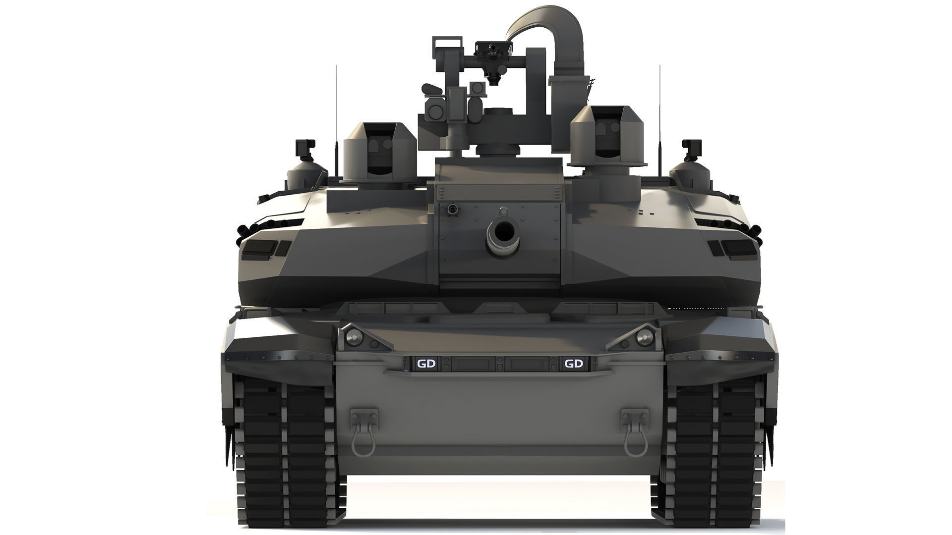 Tank Abrams-X 2022 3D model_7