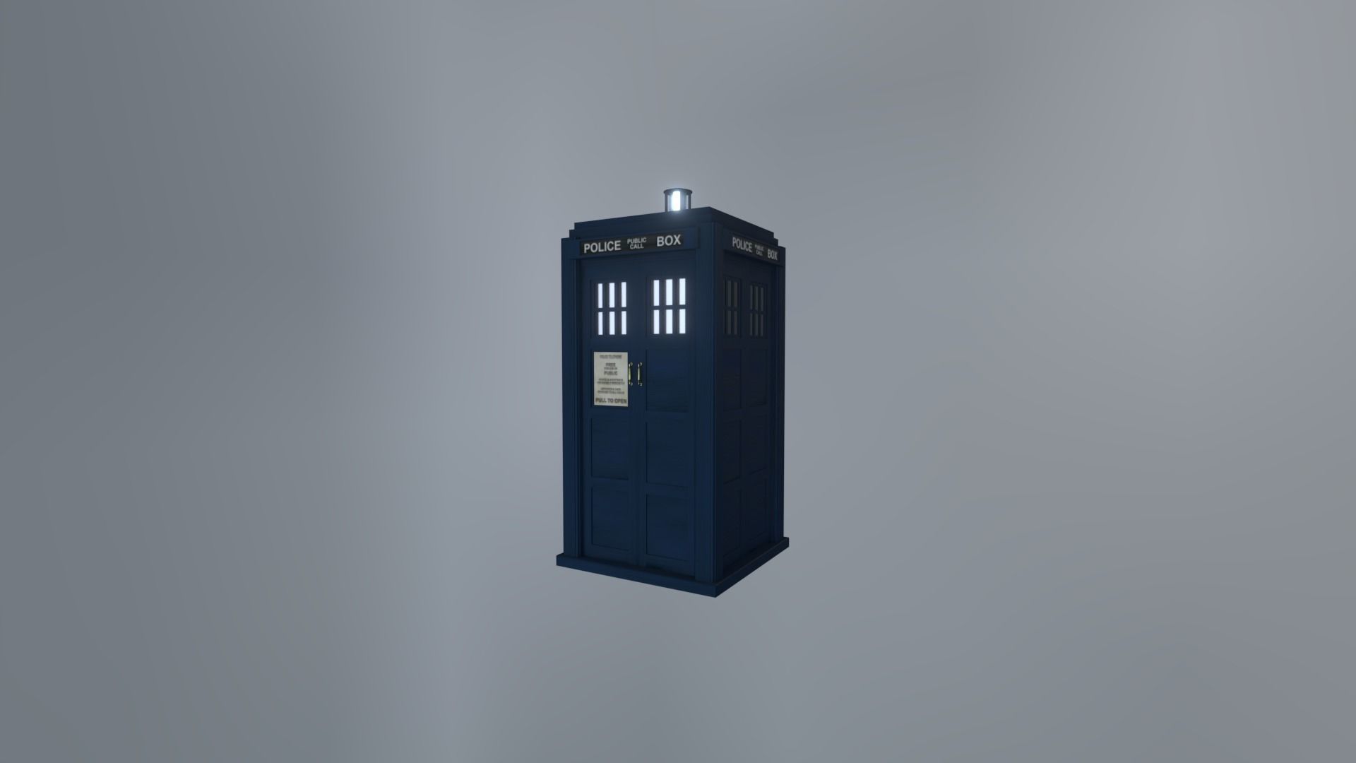 DOCTOR WHO - TARDIS BUNDLE by RogueFilmProductions 3D Model Collection_12
