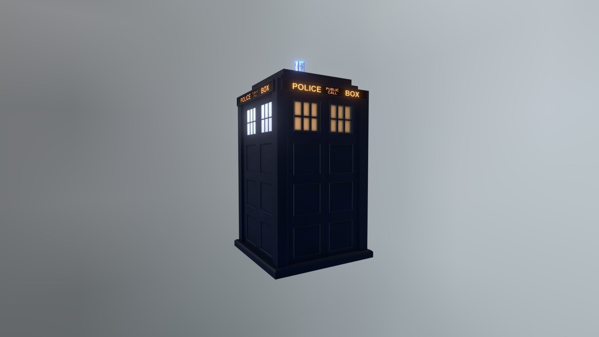 DOCTOR WHO - TARDIS BUNDLE by RogueFilmProductions 3D Model Collection_9