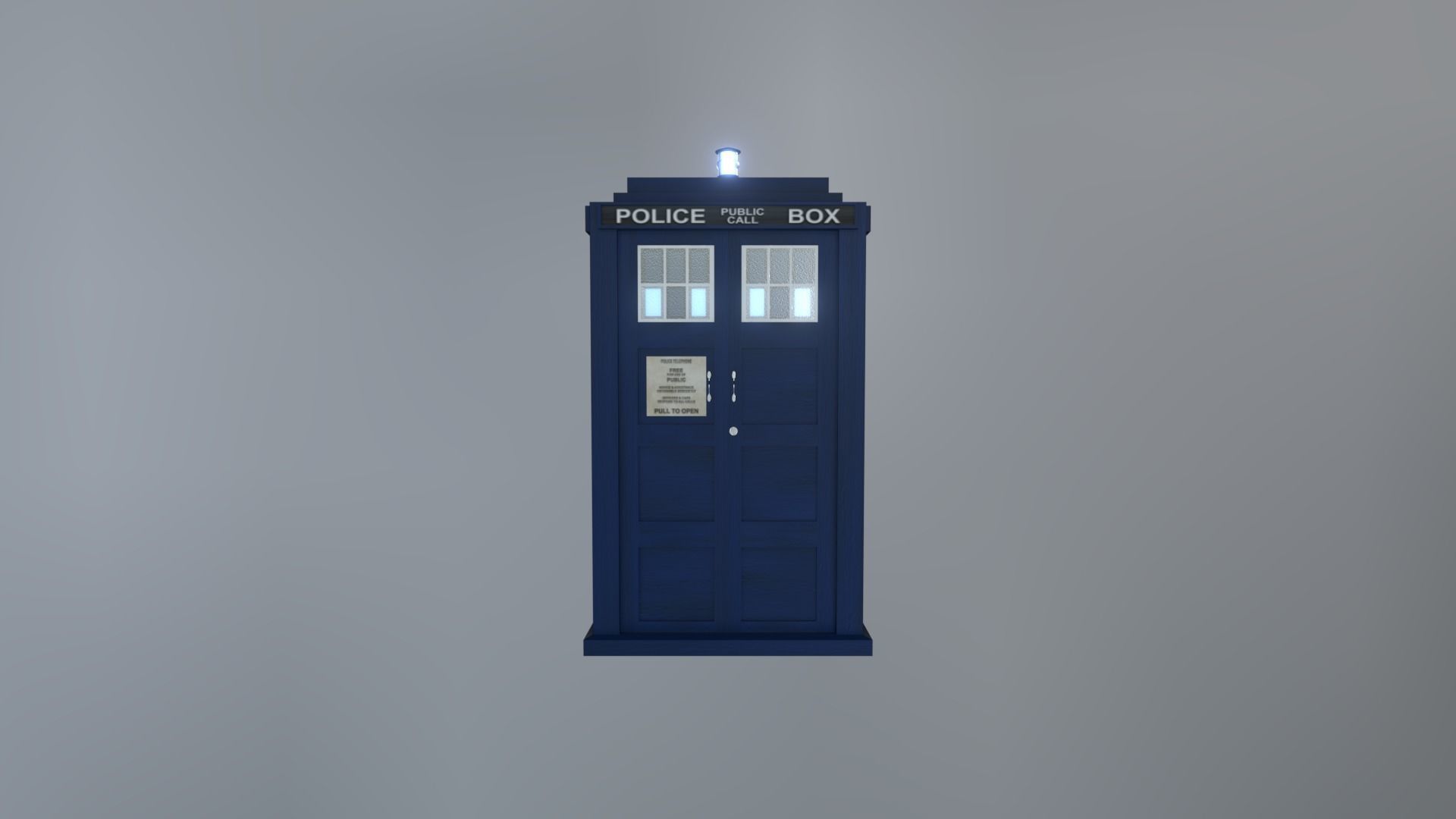 DOCTOR WHO - TARDIS BUNDLE by RogueFilmProductions 3D Model Collection_31