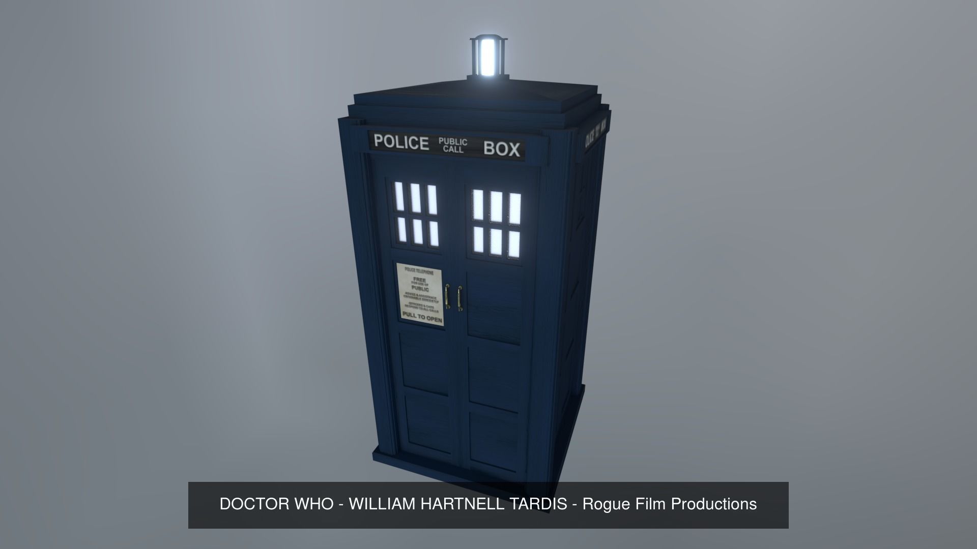 DOCTOR WHO - TARDIS BUNDLE by RogueFilmProductions 3D Model Collection_5