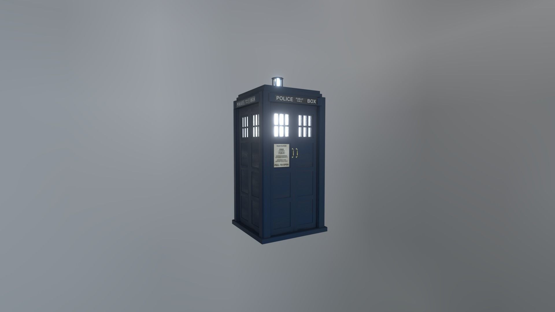DOCTOR WHO - TARDIS BUNDLE by RogueFilmProductions 3D Model Collection_10