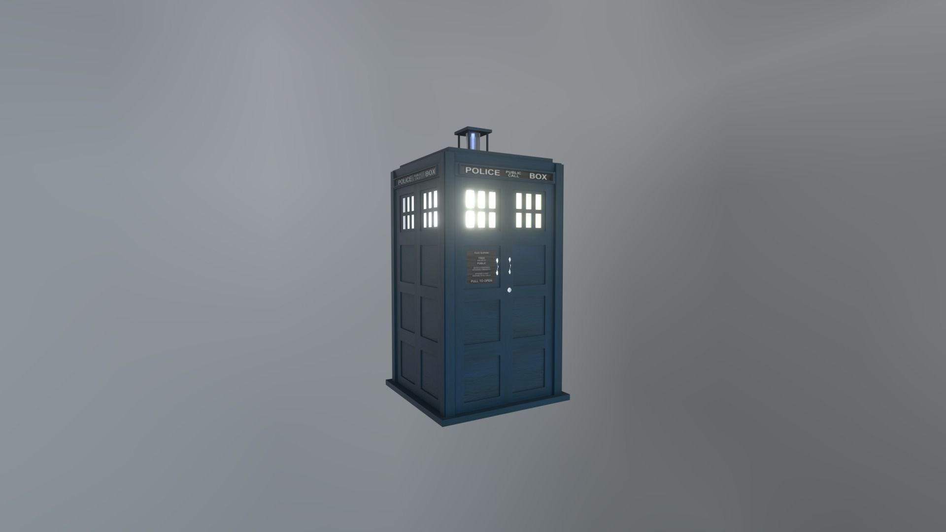 DOCTOR WHO - TARDIS BUNDLE by RogueFilmProductions 3D Model Collection_17