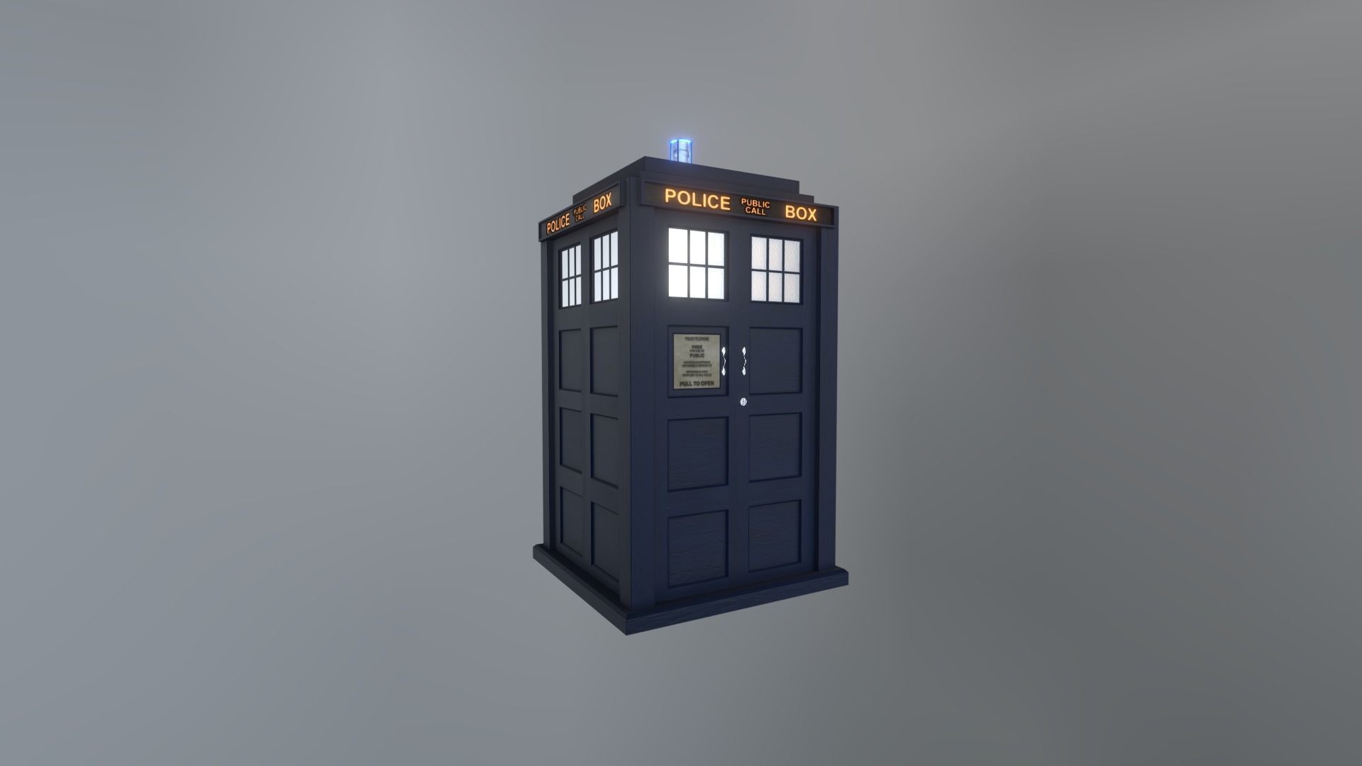 DOCTOR WHO - TARDIS BUNDLE by RogueFilmProductions 3D Model Collection_24