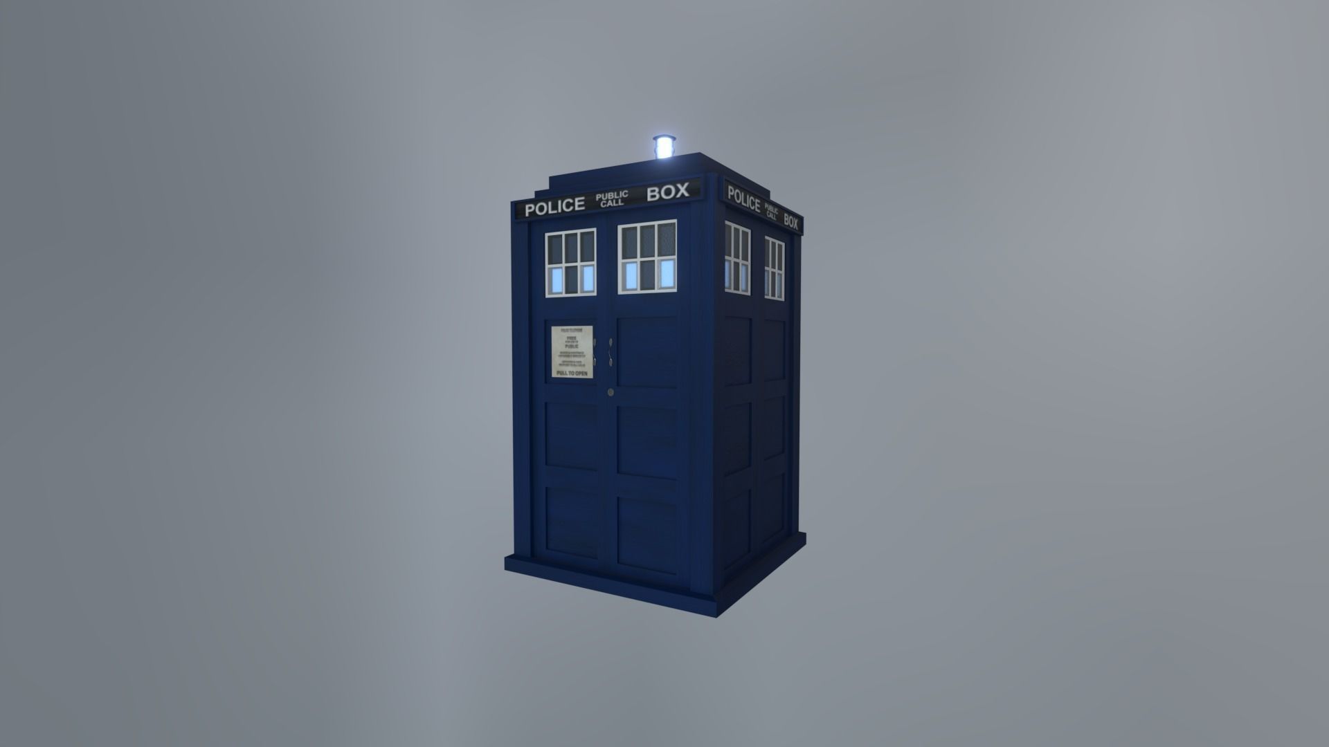 DOCTOR WHO - TARDIS BUNDLE by RogueFilmProductions 3D Model Collection_32