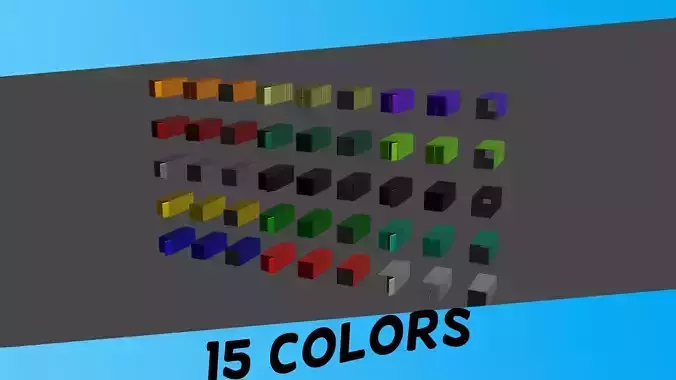 a shipping container 3D model