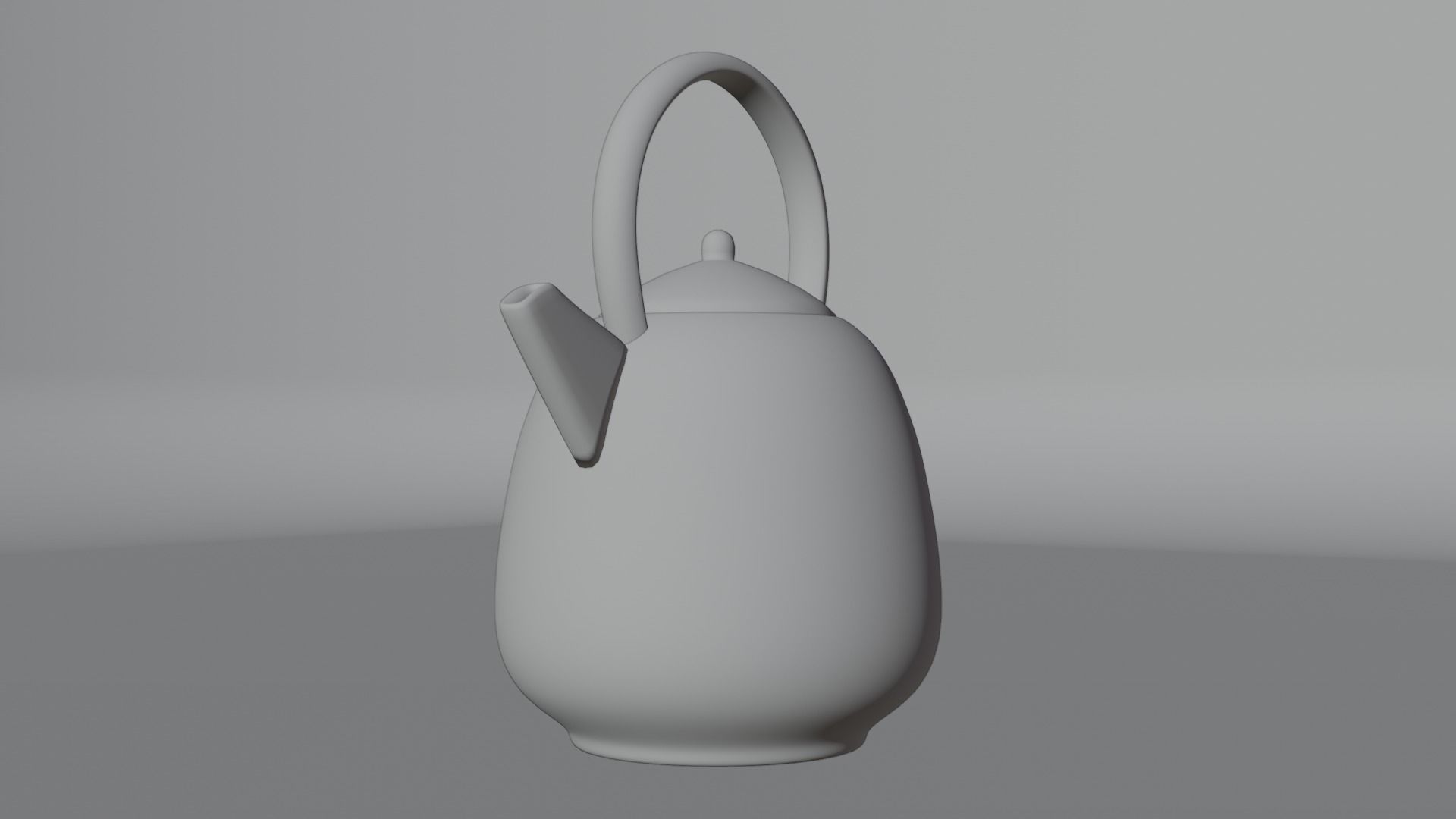 Teapot Low-poly 3D model_15