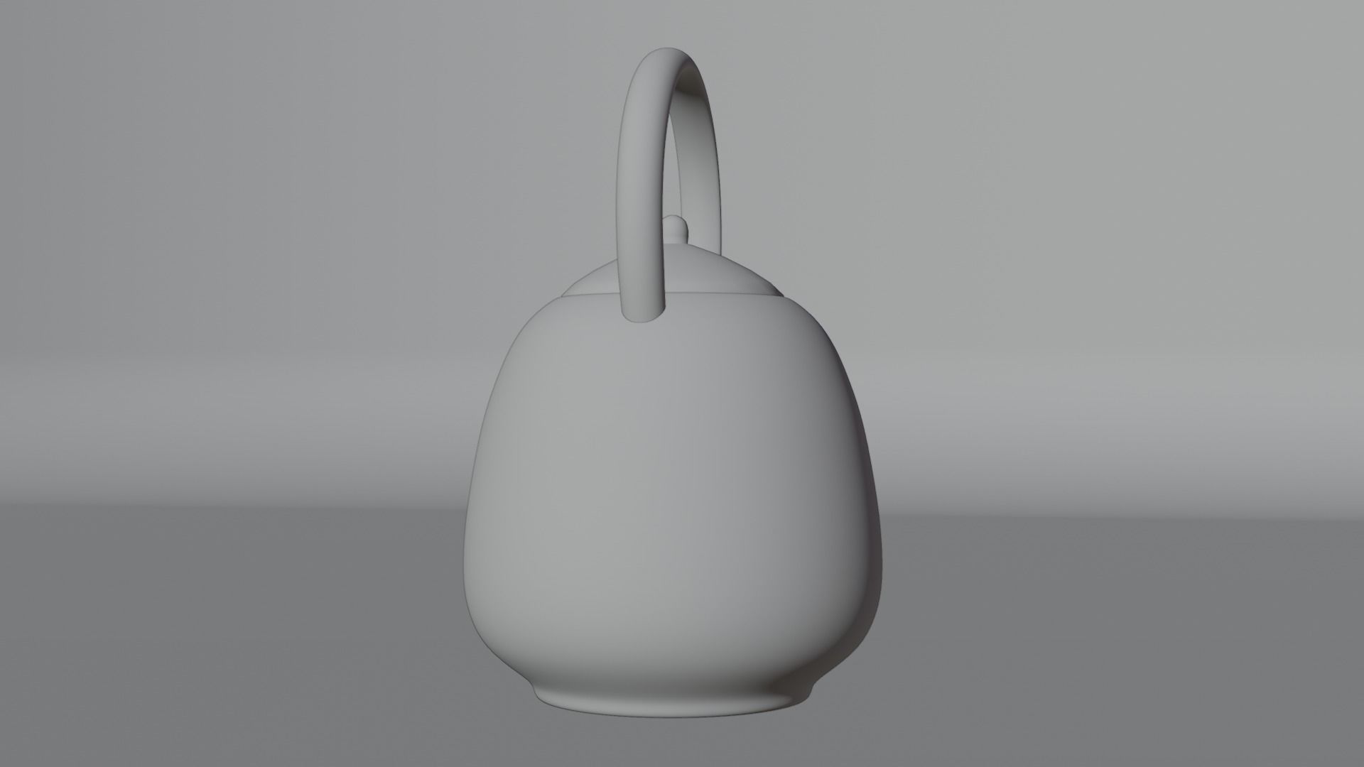 Teapot Low-poly 3D model_18