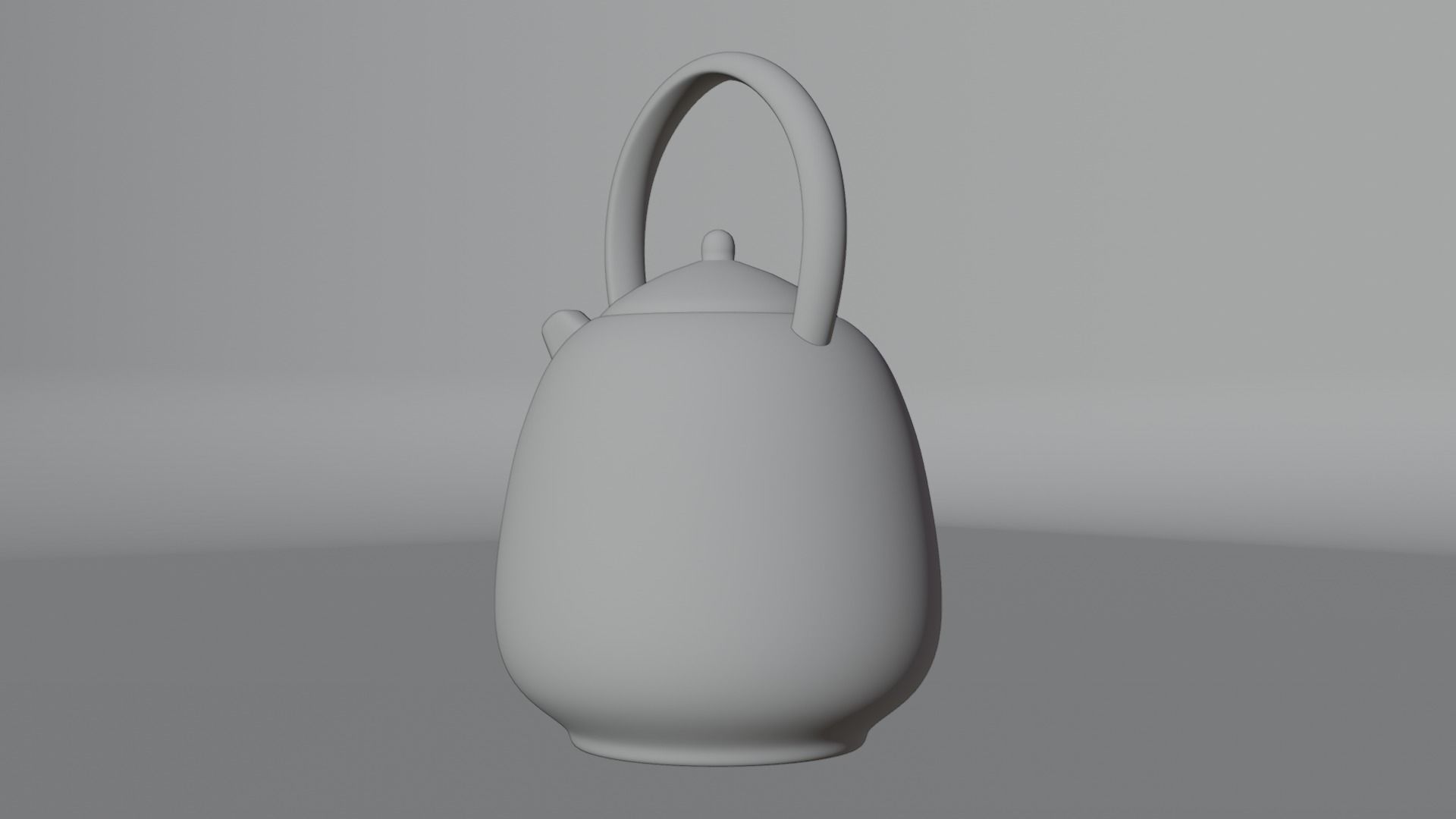 Teapot Low-poly 3D model_17