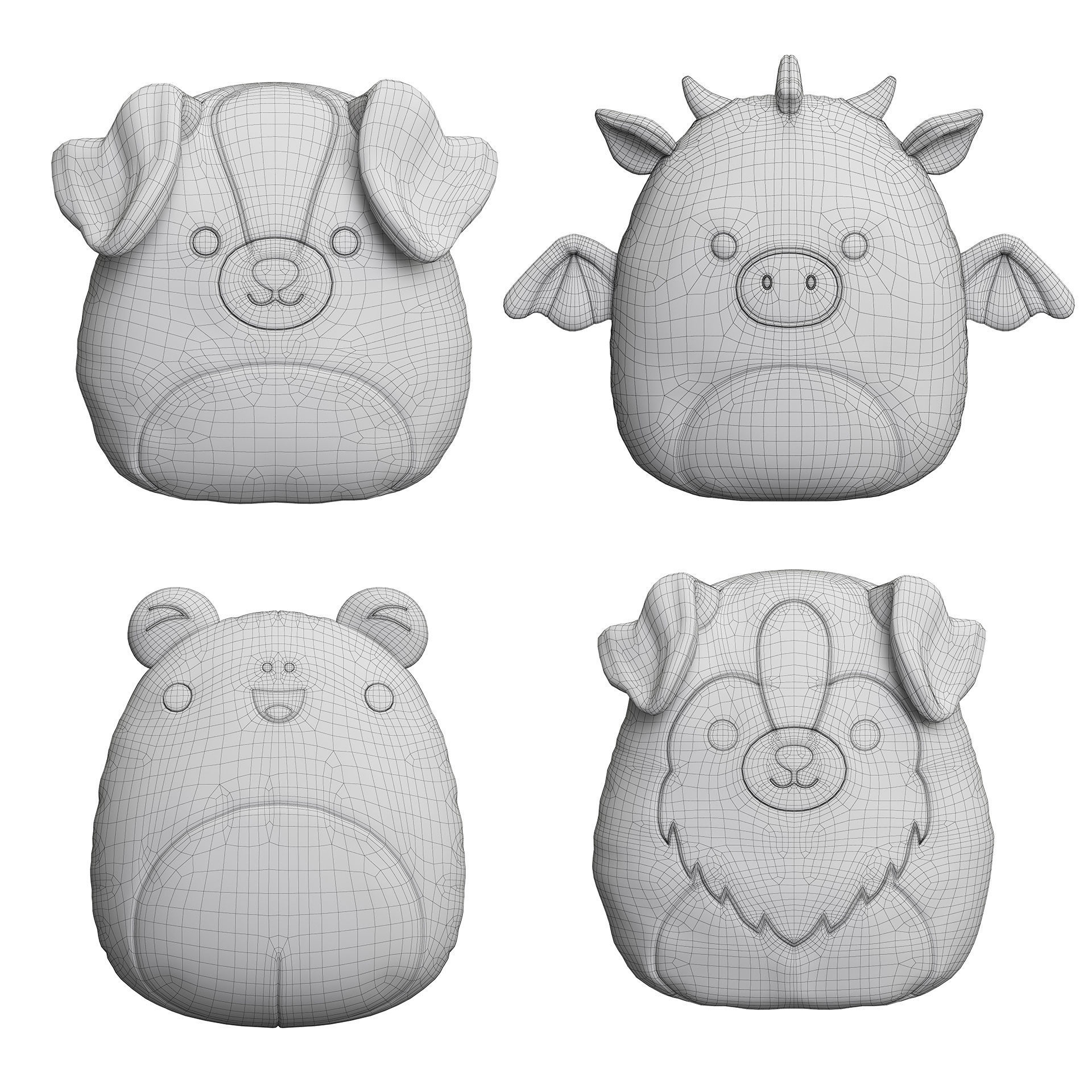 Plush Toys 26 3D model_6