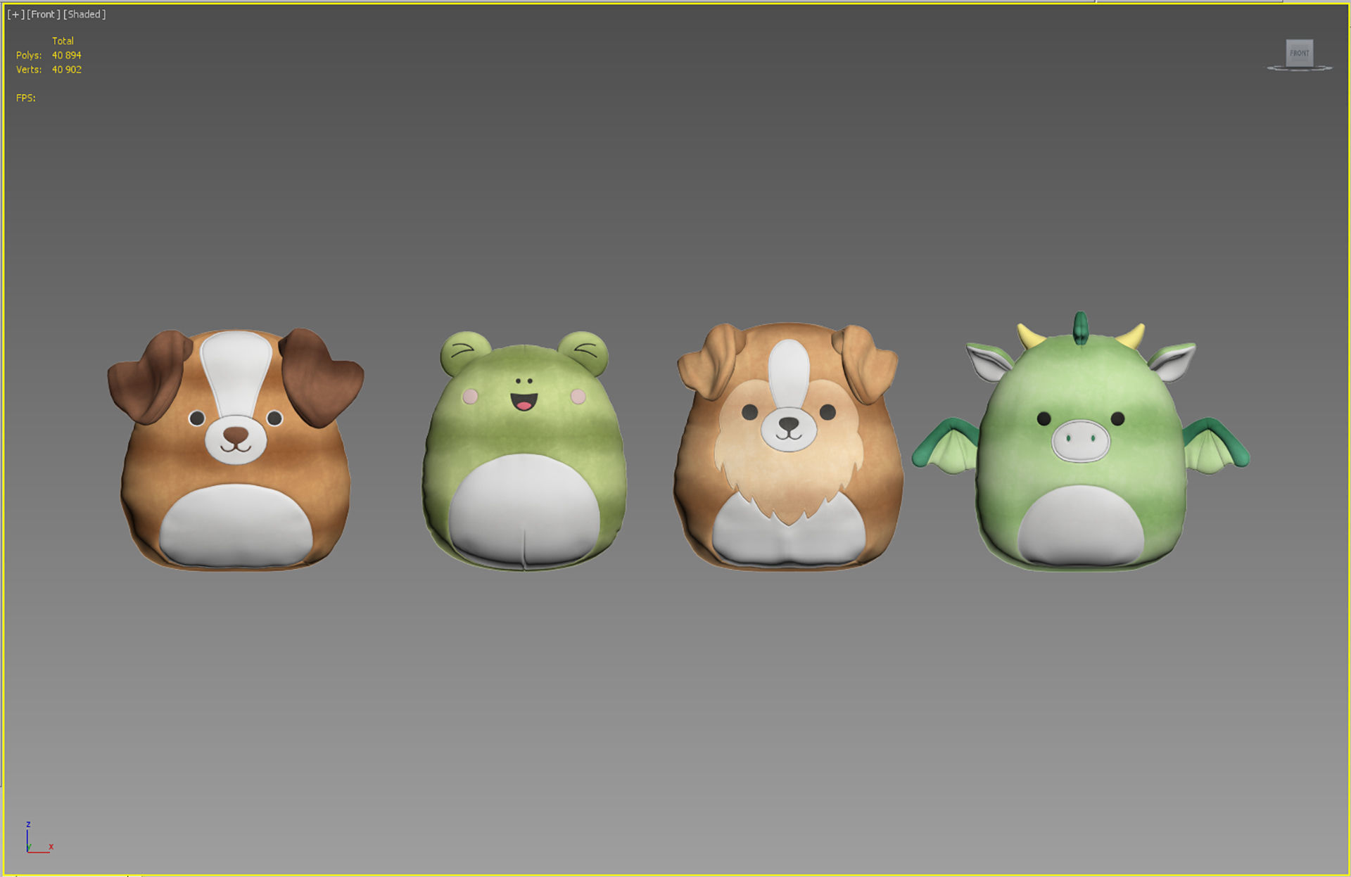 Plush Toys 26 3D model_5