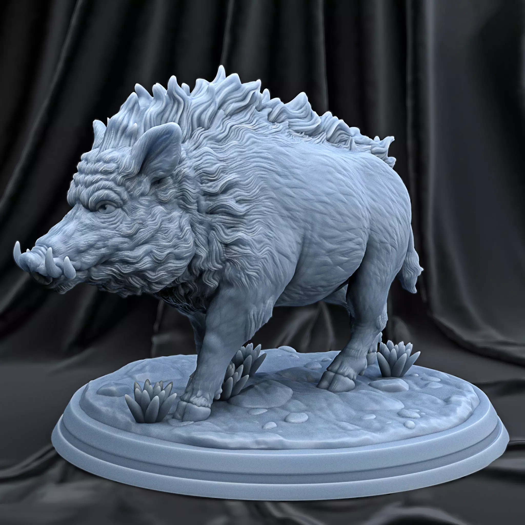 WILD BOAR Free 3D print model