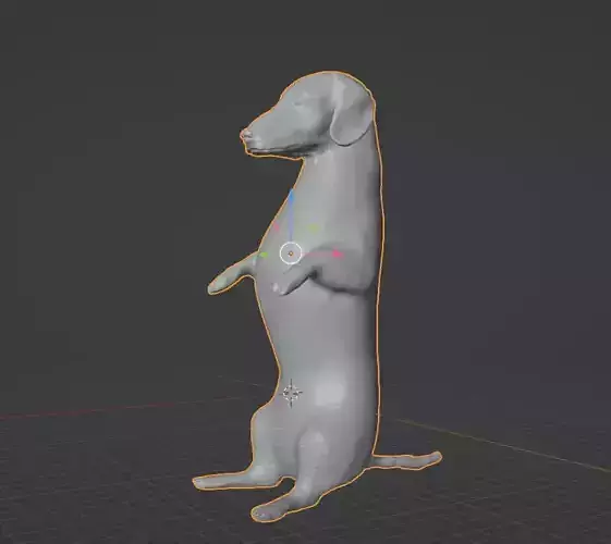 3d printable dog dachshund