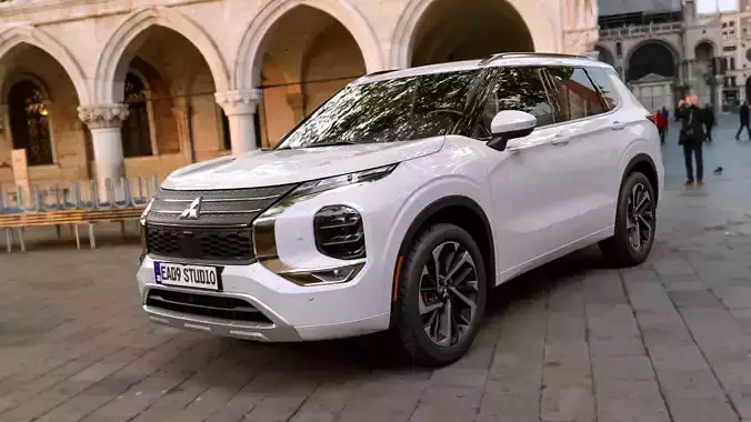 2022 Mitsubishi Outlander  3D model