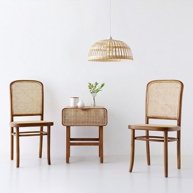 SHENBON chair rattan type B 3D model_2