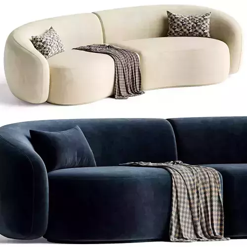 Family Curved Sofa Kassavello