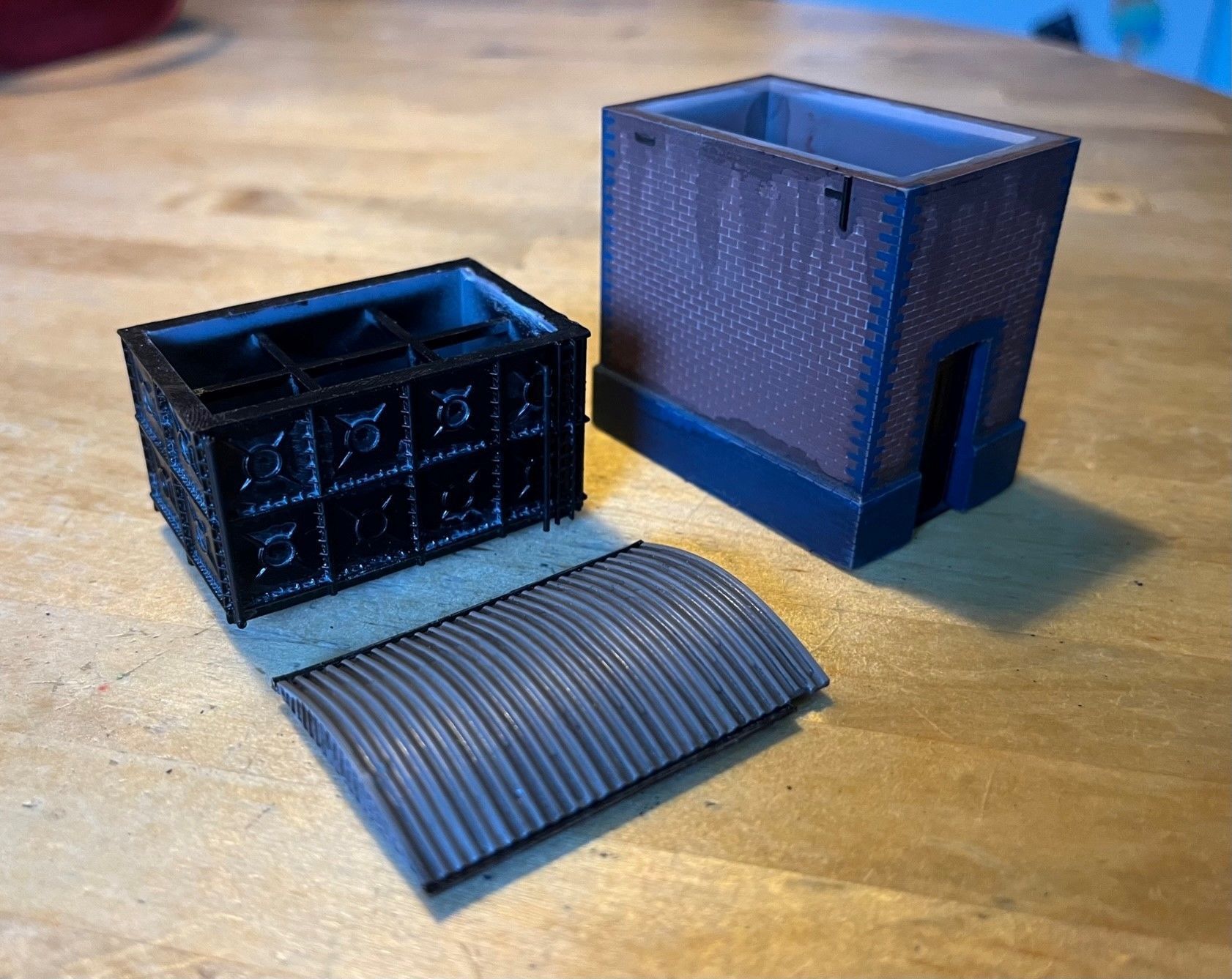 Model Railway Water Tower 3D print model_5