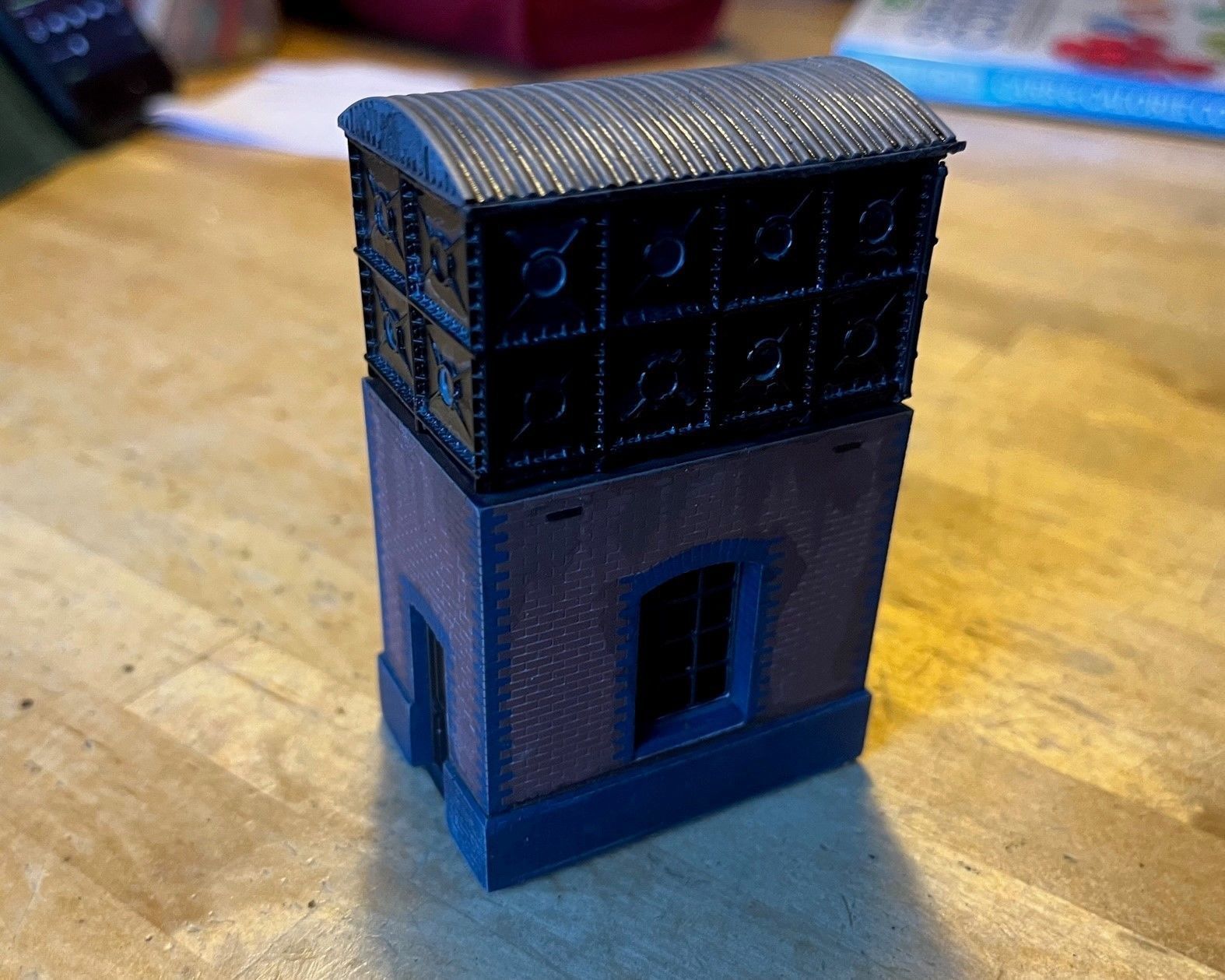 Model Railway Water Tower 3D print model_3
