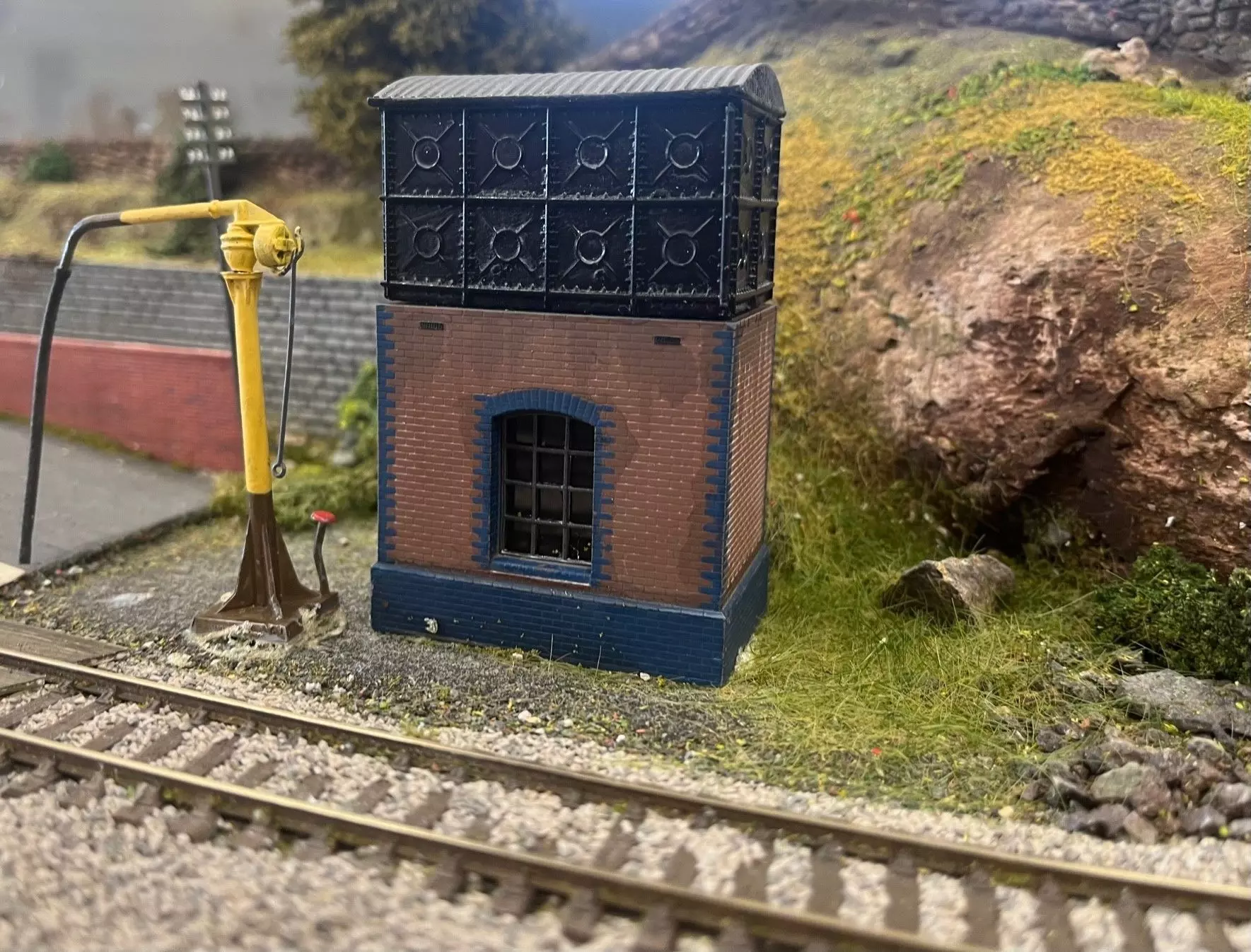 Model Railway Water Tower 3D print model_0