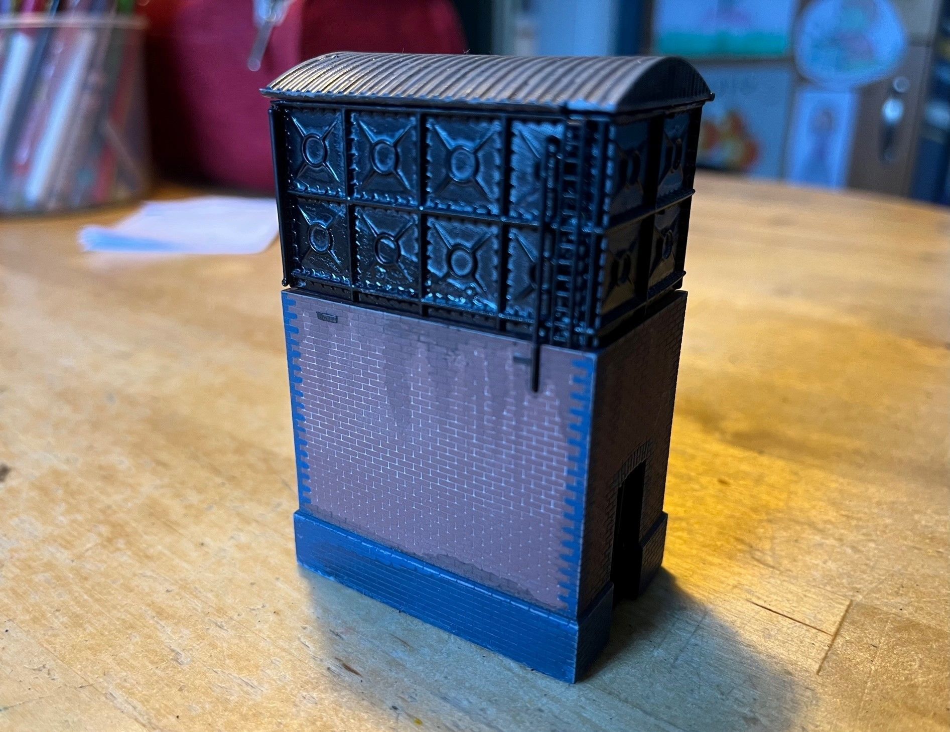 Model Railway Water Tower 3D print model_7