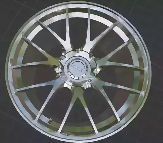 Volk Rays G27 Formula Wheels Rims 3D Print Ready