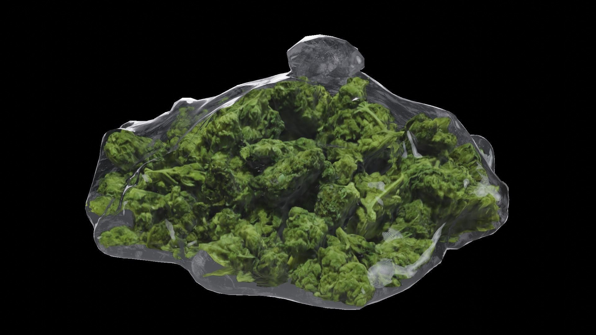 Cannabis Weed Pouch 3D model_1