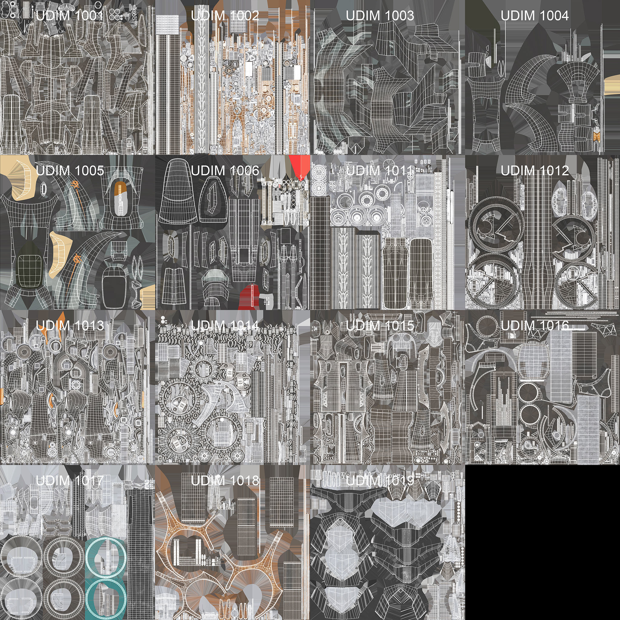 Cyberbike VFX Asset 3D model_6