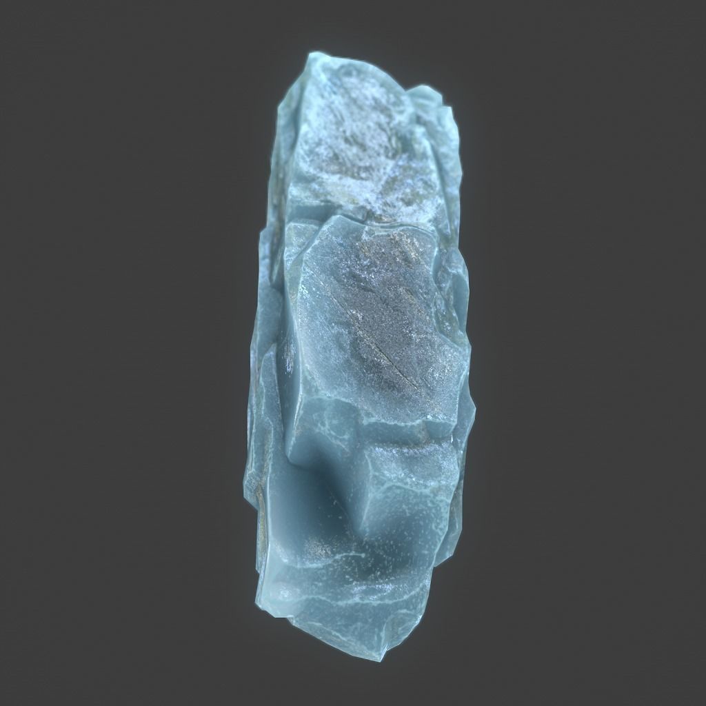 Low poly Modular Iceberg 230428 Low-poly 3D model_12