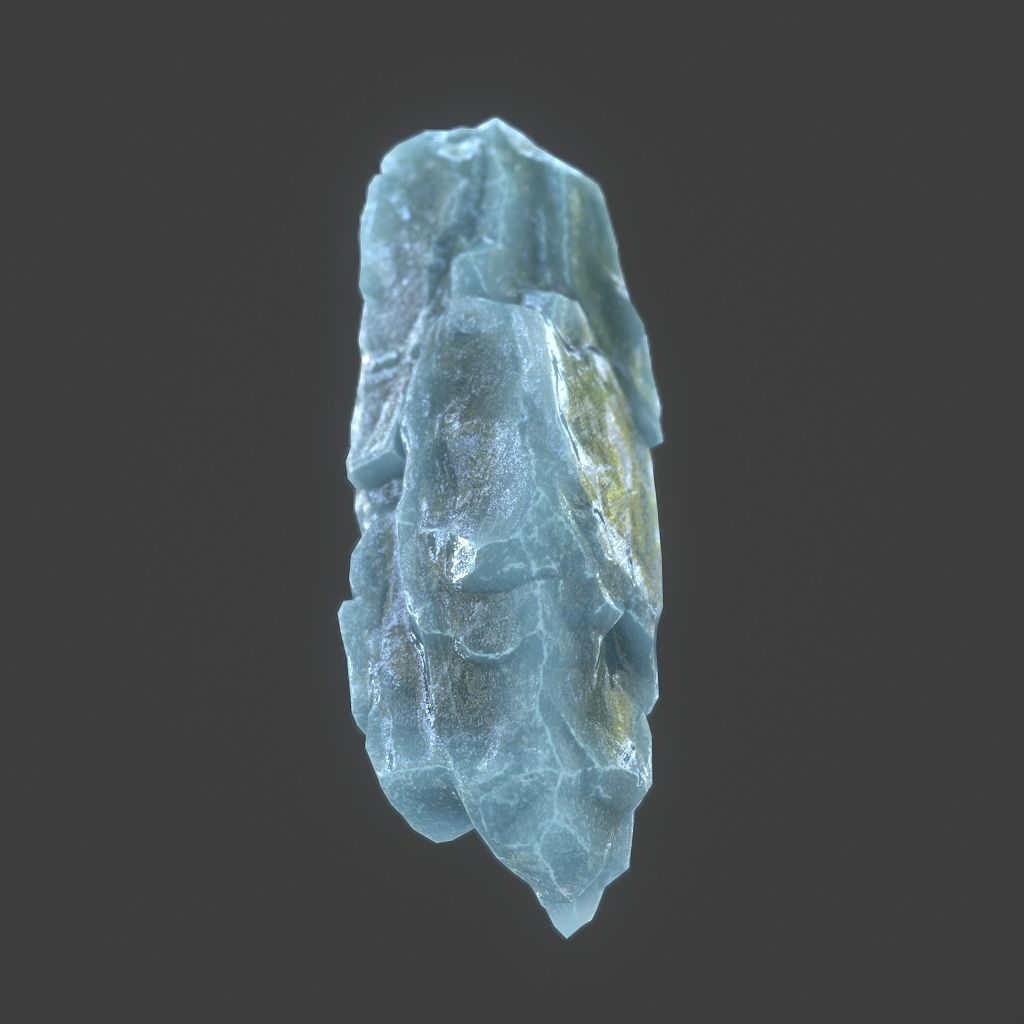 Low poly Modular Iceberg 230428 Low-poly 3D model_13