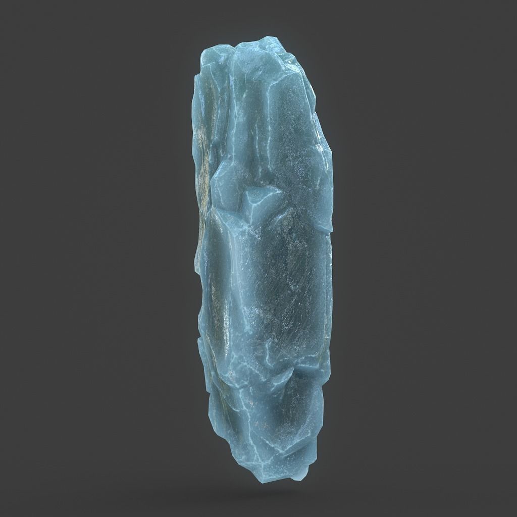 Low poly Modular Iceberg 230428 Low-poly 3D model_6