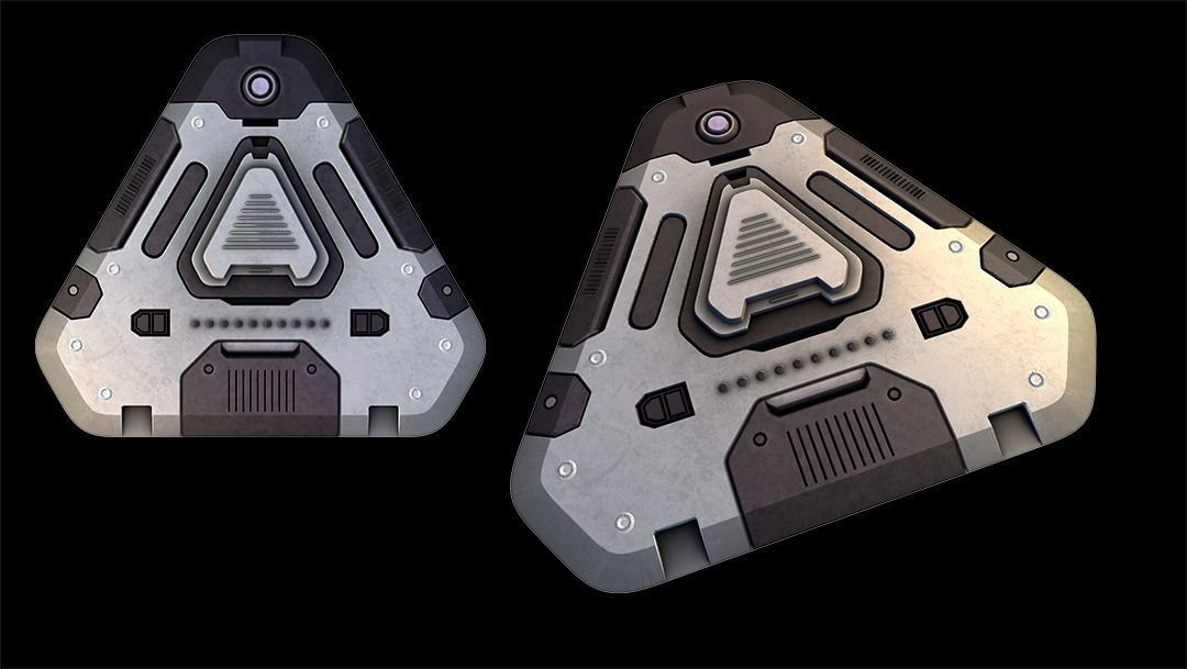 Sci-Fi Prop and Panel Material Texture_2