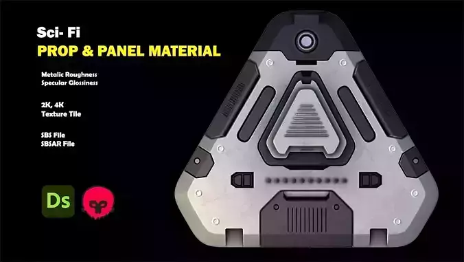 Sci-Fi Prop and Panel Material